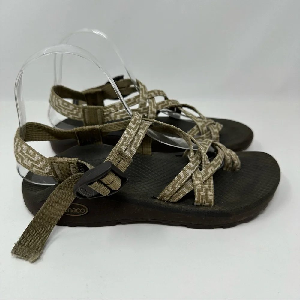 Chaco Women's ZCloud X2 Geometric Print Sandal Kelp Size 7